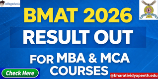 BMAT 2026 Result Out for MBA & MCA Courses; Download Scorecard @bharatividyapeeth.edu